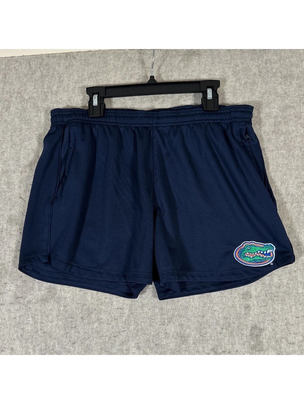 Nike Florida Gators Shorts Womens Medium Navy Blue Drawstring Running Gym